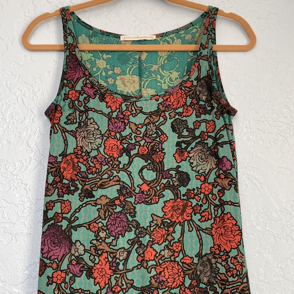 🥀Peruvian Connection🥀Floral Maxi Dress - Picture 2 of 6